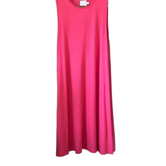 ASOS Tall Pink Sleeveless Maxi Dress US 8 Casual Summer Tank - Picture 1 of 5